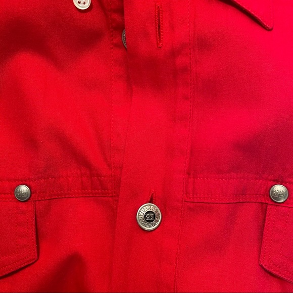 Vintage Versace Men's Size L Button Front Shirt - Picture 10 of 10